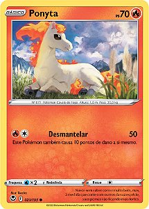Ponyta (021/195) - Carta Avulsa Pokemon