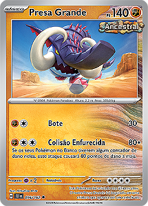 Presa Grande / Great Tusk (096/162) - Carta Avulsa Pokemon