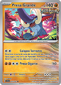 Presa Grande / Great Tusk (097/162) - Carta Avulsa Pokemon