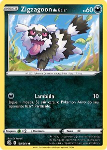 Zigzagoon de Galar / Galarian Zigzagoon (159/264) - Carta Avulsa Pokemon