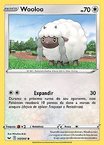 Wooloo (152/202) REV FOIL - Carta Avulsa Pokemon