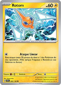 Rotom (69/198) REV FOIL - Carta Avulsa Pokemon