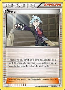 Steven (90/108) - Carta Avulsa Pokemon