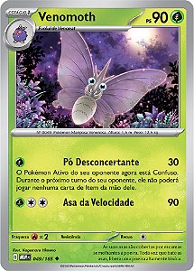 Venomoth (049/165) - Carta Avulsa Pokemon