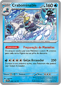 Crabominable (042/142) - Carta Avulsa Pokemon