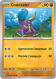 Crabrawler (087/142) - Carta Avulsa Pokemon