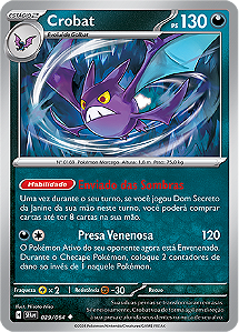 Crobat (029/064) - Carta Avulsa Pokemon