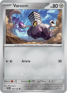 Varoom (108/142) - Carta Avulsa Pokemon