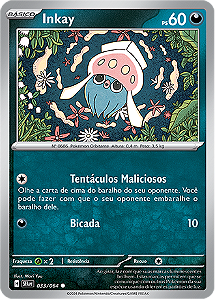 Inkay (033/064) - Carta Avulsa Pokemon