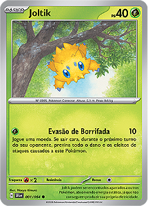 Joltik (001/064) - Carta Avulsa Pokemon