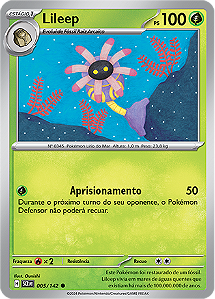 Lileep (005/142) - Carta Avulsa Pokemon