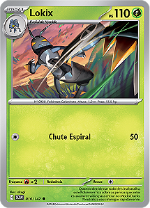 Lokix (016/142) - Carta Avulsa Pokemon