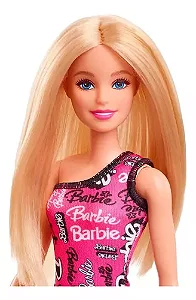 Boneca Barbie Fashion Colecionável Básica - Loira 30cm
