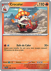 Crocalor (030/191) - Carta Avulsa Pokemon
