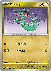 Dreepy (128/167) - Carta Avulsa Pokemon