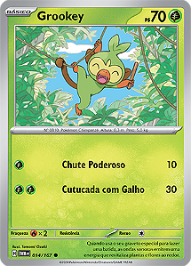 Grookey (014/167) - Carta Avulsa Pokemon