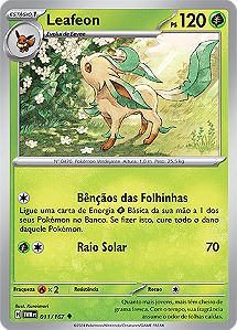 Leafeon (011/167) - Carta Avulsa Pokemon