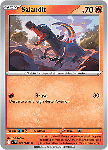 Salandit (023/142) REV FOIL - Carta Avulsa Pokemon