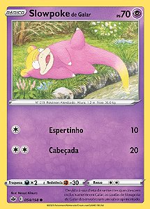 Slowpoke de Galar / Galarian Slowpoke (54/198) REV FOIL - Carta Avulsa Pokemon