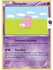 Slowpoke (32/83) - Carta Avulsa Pokemon