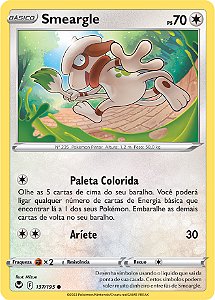 Smeargle (137/195) - Carta Avulsa Pokemon