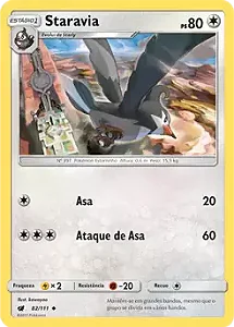 Staravia (82/111) - Carta Avulsa Pokemon