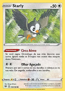 Starly (145/189) - Carta Avulsa Pokemon