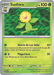 Sunflora (007/167) REV FOIL - Carta Avulsa Pokemon