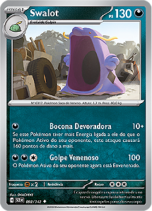 Swalot (092/142) - Carta Avulsa Pokemon