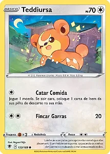 Teddiursa (122/189) - Carta Avulsa Pokemon