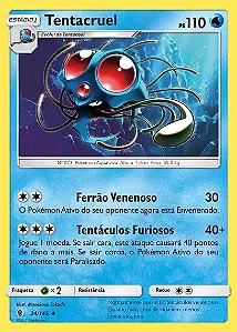 Tentacruel (24/145) - Carta Avulsa Pokemon