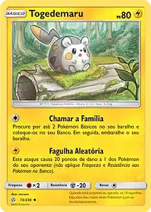 Togedemaru (73/236) - Carta Avulsa Pokemon
