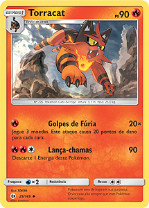 Torracat (25/149) REV FOIL - Carta Avulsa Pokemon