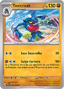 Toxicroak (024/064) - Carta Avulsa Pokemon