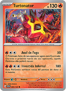 Turtonator (025/142) REV FOIL - Carta Avulsa Pokemon