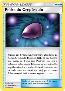 Pedra do Crepúsculo / Dusk Stone (167/214) - Carta Avulsa Pokemon