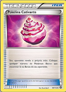 Pokélina Cativante / Captivating Poké Puff (99/114) - Carta Avulsa Pokemon