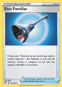 Sino Familiar / Familiar Bell (161/189) - Carta Avulsa Pokemon