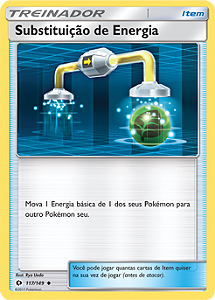 Substituição de Energia / Energy Switch (117/149) - Carta Avulsa Pokemon