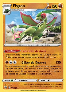 Flygon (91/189) REV FOIL - Carta Avulsa Pokemon
