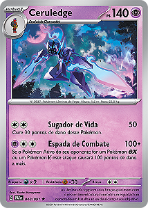 Ceruledge (040/091) FOIL - Carta Avulsa Pokemon