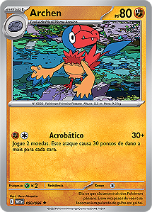 Archen (050/086) - Carta Avulsa Pokemon