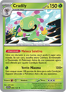 Cradily (006/142) FOIL - Carta Avulsa Pokemon