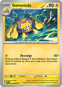 Galvantula (034/086) - Carta Avulsa Pokemon
