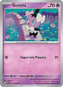 Gothita (041/086) - Carta Avulsa Pokemon