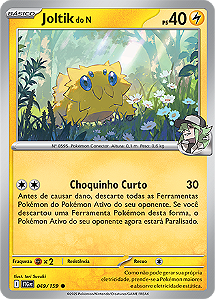 Joltik do N / N's Joltik (049/159) - Carta Avulsa Pokemon