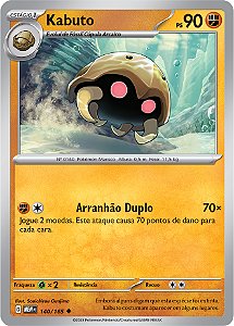 Kabuto (140/165) - Carta Avulsa Pokemon