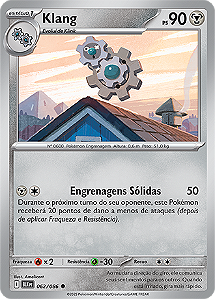 Klang (062/086) REV FOIL - Carta Avulsa Pokemon