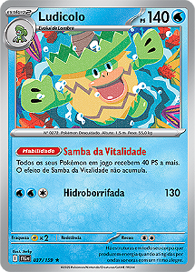 Ludicolo (037/159) FOIL - Carta Avulsa Pokemon