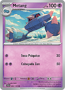 Metang (062/159) - Carta Avulsa Pokemon